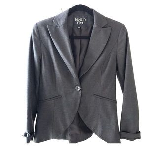 Chocolate brown Teenflo blazer